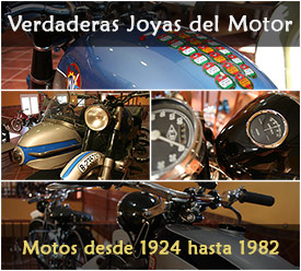 Museo de Motos en La Puebla de Montalban. Toledo.